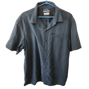Columbia Omni-Shade Checkered Button-Up Shirt - Size L
